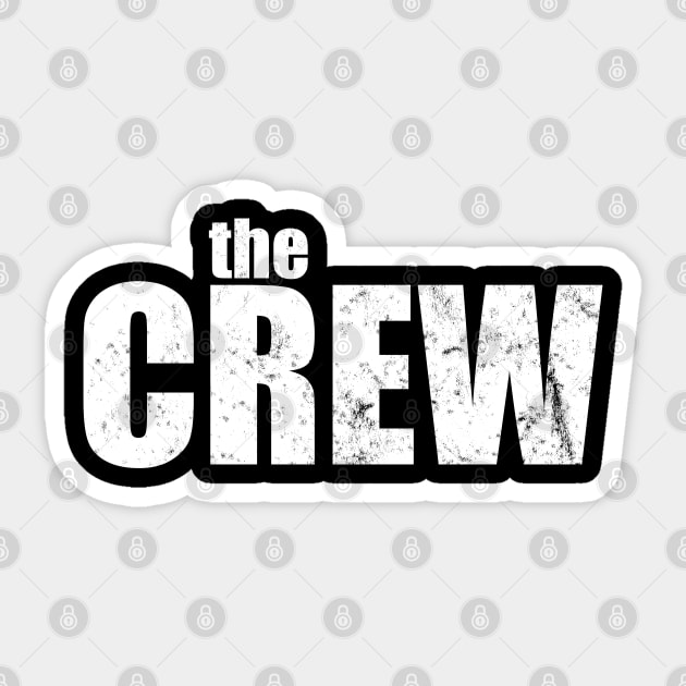 the Crew Sticker by Baby Skull Designs